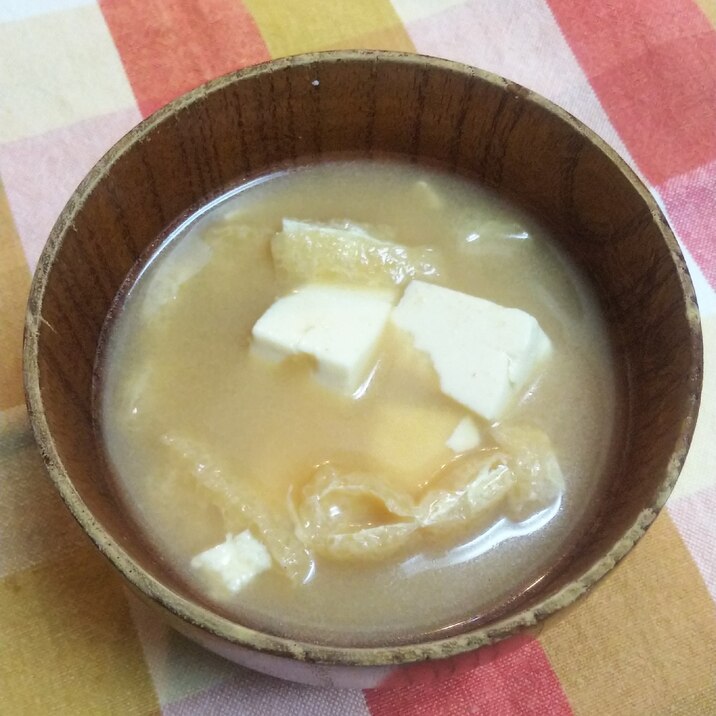 大豆たっぷり☆きなこ入り味噌汁